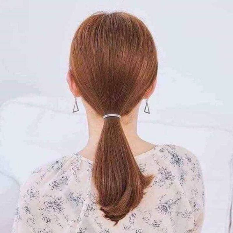TÚI ZIP CHUN BUỘC TÓC 100 CÁI