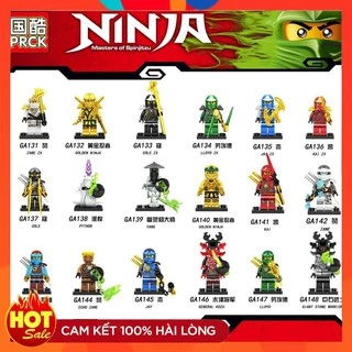 Đồ Chơi Minifigures Các Nhân Vật Trong Thế Hệ Mới Vũ Khí Siêu Ngầu - Golden  Và Kai ZX