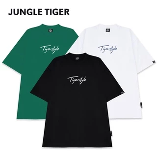 Áo Thun Nam Nữ Unisex JUNGLE TIGER áo phông Basic Tee Tay Lỡ Tigerstyle oversize form rộng