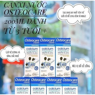 CANXI OSTEOCARE LIQUID DẠNG NƯỚC 200ML HÀNG NỘI ĐỊA ANH