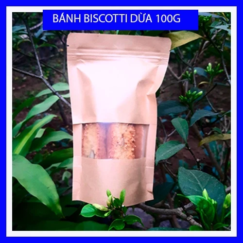 Bánh Biscotti dừa ăn kiêng cho người tiểu đường 100g