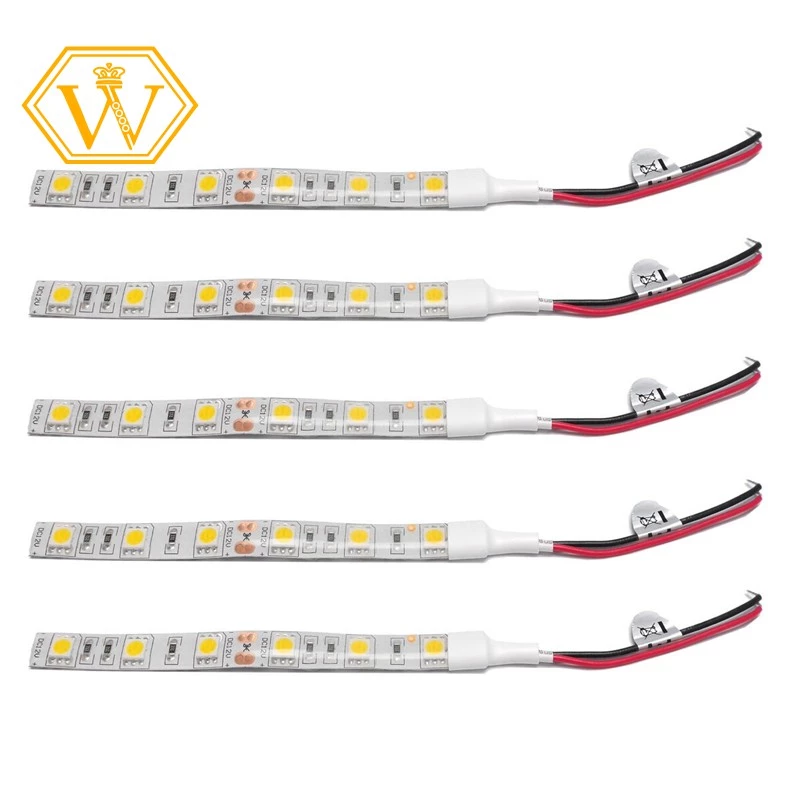 5 Dây đèn led 5050 10cm DC 12V chống thấm nước