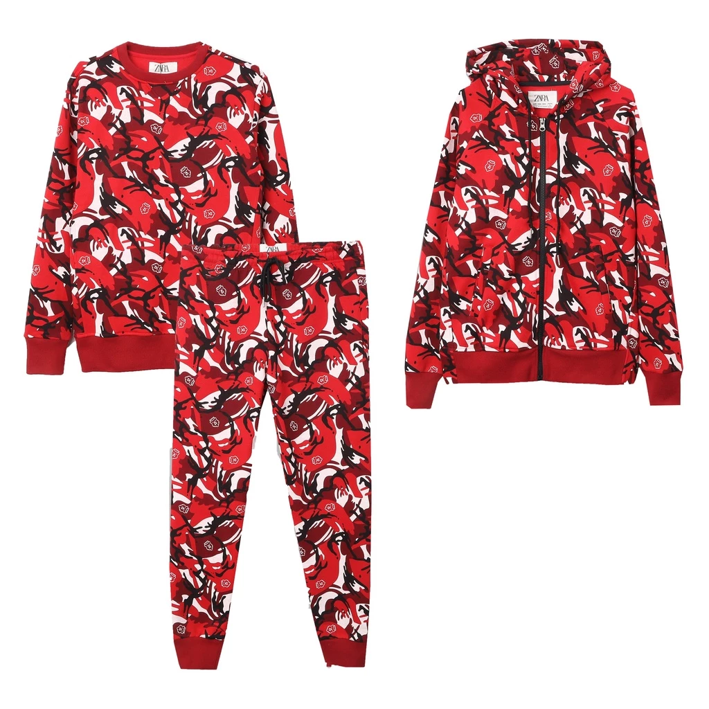 Bộ Nỉ Đôi Unisex Họa Tiết Dày Dặn , Bộ Nỉ Thu Đông Cotton , Set Bộ Đông Mặc Nhà - 3bros