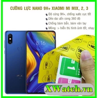 Cường lực dẻo nano 9H Xiaomi Mi 11T / Mi 11T pro Note 11pro Mi Mix Mi mix 2 Mi mix 2s Mi mix 3  Mi max Mi max 2 Mi max 3