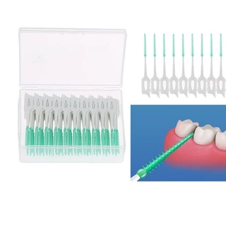 Set 40 Bàn Chải Silicon Siêu Mềm Chăm Sóc Răng Miệng