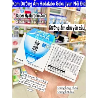 Kem dưỡng ẩm Hada Labo Gokujyun Hyaluronic Cream