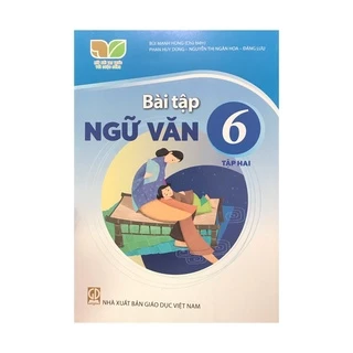 Sách Bài tập ngữ văn 6 tập 2 Kết nối tri thức + bán kèm 1 cuốn bé tập tô màu