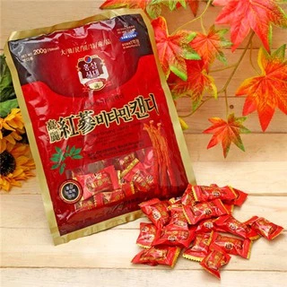 Kẹo Hồng Sâm Cứng Hàn Quốc 200gr [8818]