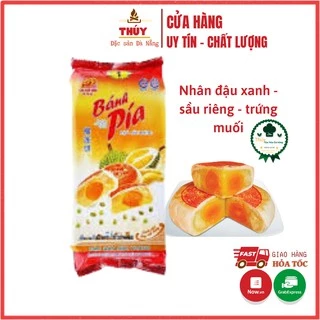 ( Nhân đậu xanh - sầu riêng - trứng muối):Bánh pía Sầu Riêng tân huê viên - Bánh Pía Ngon