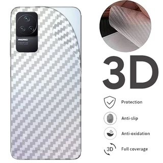 Dán mặt lưng điện thoại Carbon chống vân tay Cho Redmi 13 13C 12 12C 11A 10A 10C 9C 9T K70 K70E K60 K50 K40 Gaming K30 Pro 4G 5G 2024