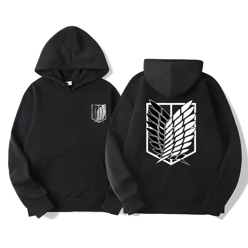 Áo Hoodie Anime Nam Nữ Dạo Phố Attack On Titan Free Size