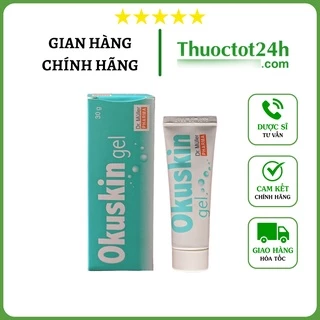 Okuskin - Gel Dùng Cho Vết Thương Hở, Hỗ Trợ Liền Sẹo