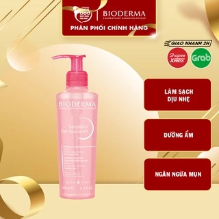 Sữa Rửa Mặt Dạng Gel Cho Da Nhạy Cảm Bioderma Sensibio Gel Moussant