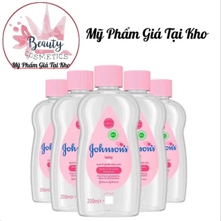 CHÍNH HÃNG Dầu Massage & Dưỡng Ẩm Johnson's Baby Oil 200ml