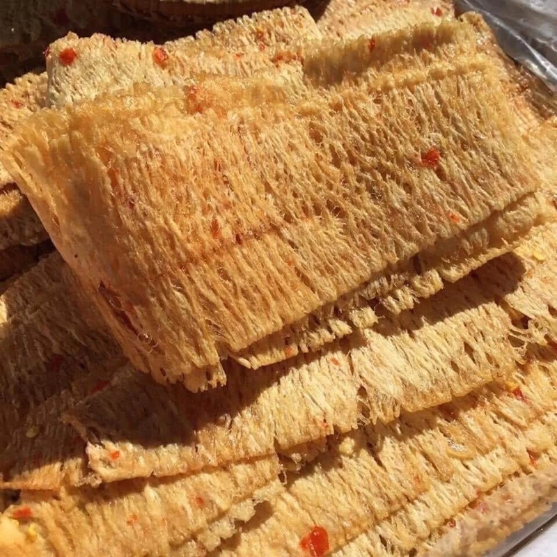 Mực khô Trần Anh Food - Mực khô cán tẩm gia vị thơm ngon đặm vị 500gr