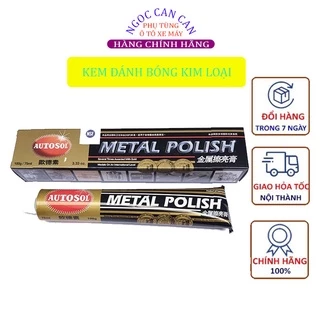 Kem đánh bóng kim loại : AUTOSOL METAL POLISH 50g/ 37.5ml và 100g/75ml