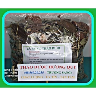 1Kg Lá Xông Thảo Dược Khô Rất Thơm Và Sạch