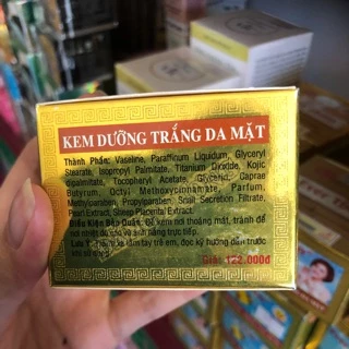 Kem dưỡng trắng da mặt