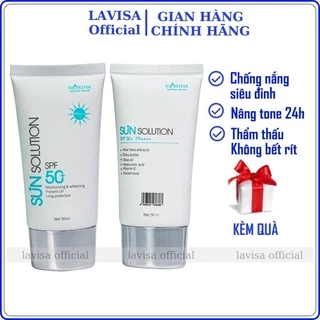 Kem Chống Nắng Huyền Phi Morena 50ml SPF50PA+ Chống Nắng Siêu Đỉnh Nâng Tone 24h Thẩm Thấu Không Bết Rít