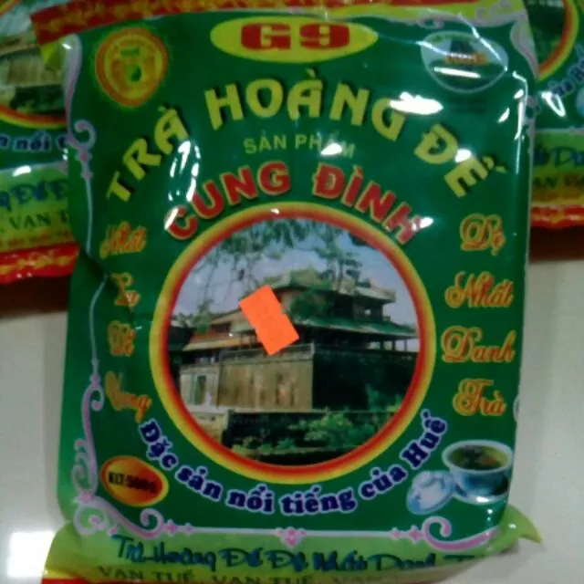 Sỉ 10 gói trà cung đình Hoàng Đế G9 gói 500g