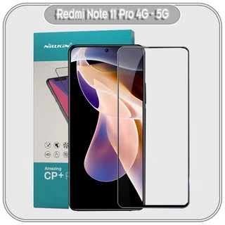 Kính cường lực Nillkin CP+ PRO cho Xiaomi Redmi Note 11 Pro 4G - 5G (Quốc tế) FULL viền đen