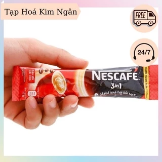 Combo 5 Gói Cà phê Rang Xay Hòa Tan NESCAFÉ 3in1 Đậm Đà Hài Hòa [THKN77]