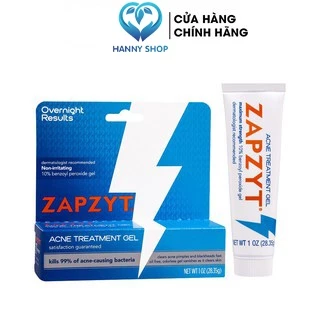 [Có Sẵn] Kem Chấm Mụn Zapzyt Maximum Strength 10% Benzoyl Peroxide Acne Treatment Gel