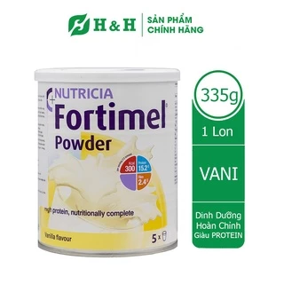 Sữa bột Fortimel Powder Vanilla (335g) - Dinh dưỡng hoàn chỉnh giàu protein