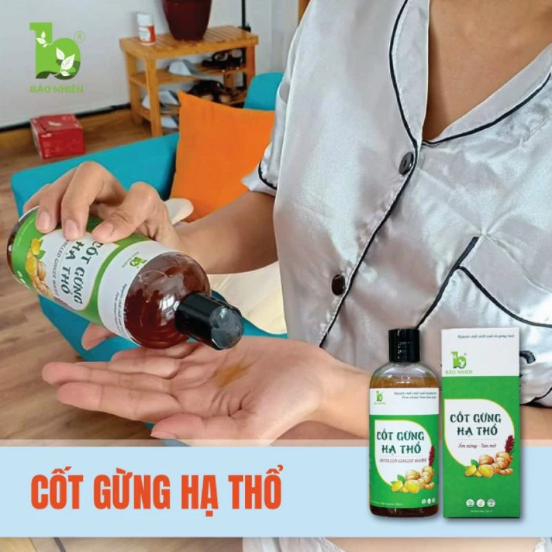 Cốt gừng hạ thổ Bảo Nhiên 330ml - giảm mỡ giảm eo cho Mẹ sau sinh (Việt Nam)