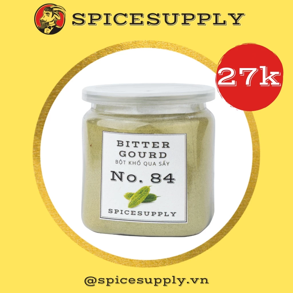 Bitter Gourd - Bột khổ qua SPICESUPPLY Việt Nam sấy lạnh thanh mát hũ 80g