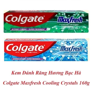 Kem Đánh Răng Colgate Maxfresh Cooling Crystal Hương Bạc Hà Thái Lan 155g