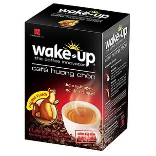 COMBO 2 HỘP CÀ PHÊ WAKE - UP 3 TRONG 1 HƯƠNG CHỒN - hộp 306g ( 18 gói x 17g )