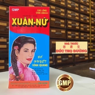 Xuân Nữ Bổ Huyết Vĩnh Quang - Chai 280ml cao lỏng