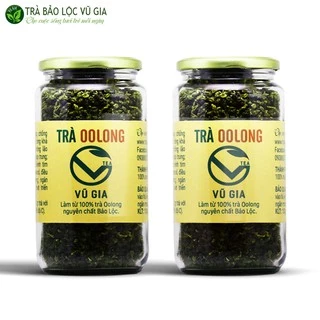 Combo 2 Trà Oolong Nguyên Chất Bảo Lộc Vũ Gia (200gr/hũ)