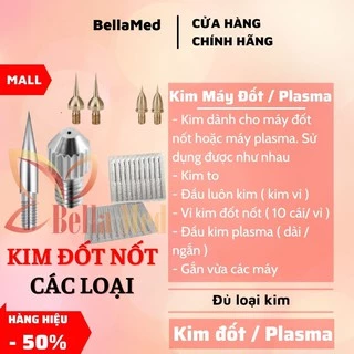 Kim Đốt Nốt Ruồi Loại To, Nhỏ, Đầu Luồn Kim