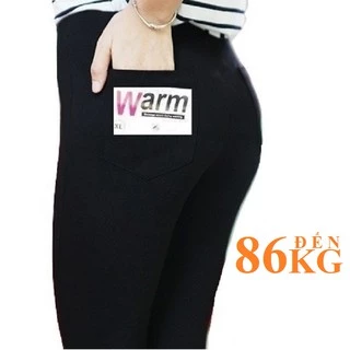 QUẦN TREGGING WARM 4 TÚI LOẠI CAO CẤP VẢI DÀY ĐẸP CÓ BIG SIZE 7XL 86KG