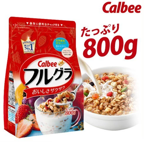 Ngũ cốc Calbee 800g Nội Địa Nhật Bản