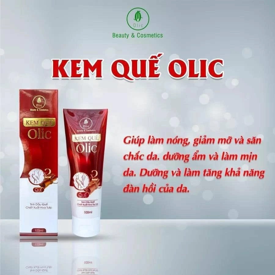 KEM TAN MỠ OLIC - Đánh tan mỡ thừa bụng, mông, đùi, cánh tay, chính hãng 100%