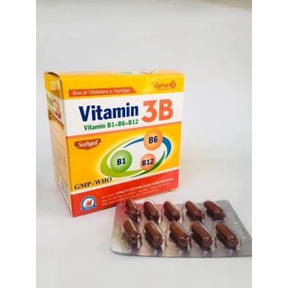 Viên uống Vitamin 3B B1-B6-B12 (hộp 100 viên)