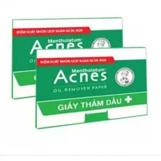 [Hàng chất lượng] Giấy Thấm Dầu Acnes Oil Remover Paper (100 Tờ)