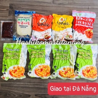 Tokbokki Hàn Quốc 500g kèm chả cá và 100g sốt