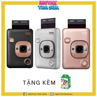 PBO FUJIFILM INSTAX MINI LiPLAY - MÁY ẢNH IN LẤY LIỀN 3 TRONG 1 - Chính Hãng - Bảo hành 1 năm - Tặng kèm 10 film 50 H09