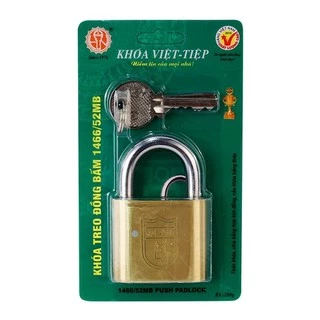 Khoá việt tiệp treo đồng bấm 52MB