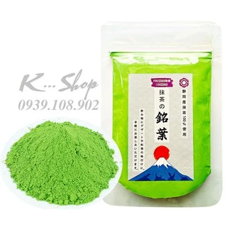 BỘT TRÀ XANH NHẬT BẢN 100gr MATCHA MEIYO JAPANESE GREEN TEA 100gr