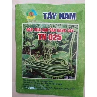 Hạt giống đậu đũa dạng cây Tây Nam gói 50g