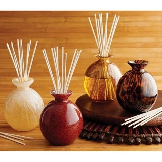 Que Mây Khuếch Tán Tinh Dầu Màu Trắng Ngà Tự Nhiên - Reed Diffuser