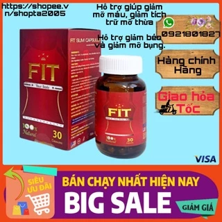 [Chính hãng ] Giảm Cân FIT lọ 30 viên