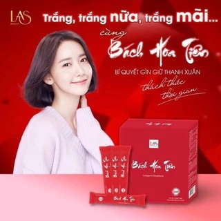 Bách Hoa Tiên Las Beauty cốm uống đẹp da, bổ sung nội tiết tăng vòng 1