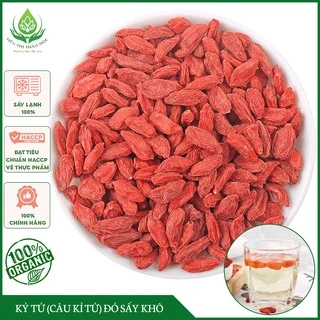 ✅[HÀNG LOẠI 1] Kỷ Tử Đỏ (Câu Kỉ Tử) 1Kg Sấy Khô Quả To Đỏ Đều Giúp Đẹp Da, Bổ Máu, Dễ Ngủ, Sáng Mắt