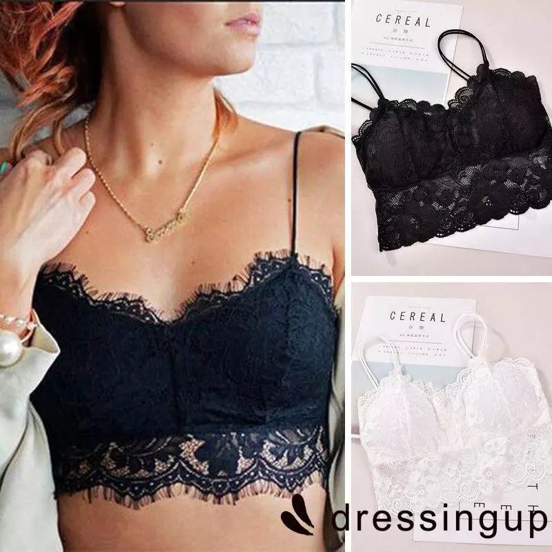 DRESSINGUP-Áo lót nữ thiết kế ren thời trang quyến rũ